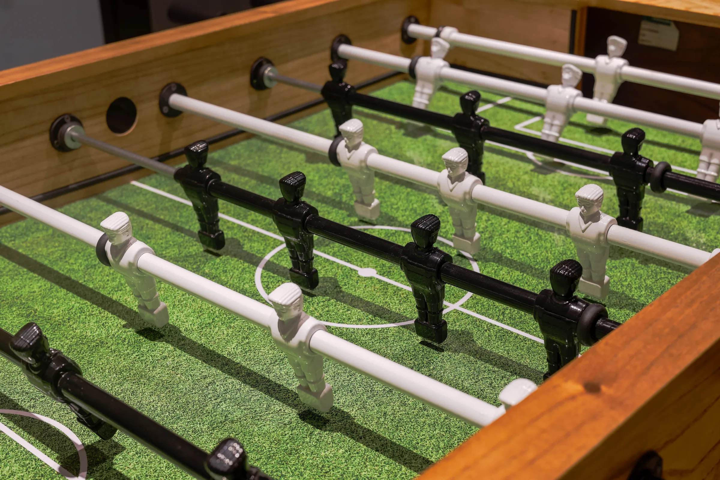 Pebolim do espaço de jogos · foto